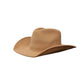 Wilder and Soul - The Laredo Western Wool Felt Hat - Tan
