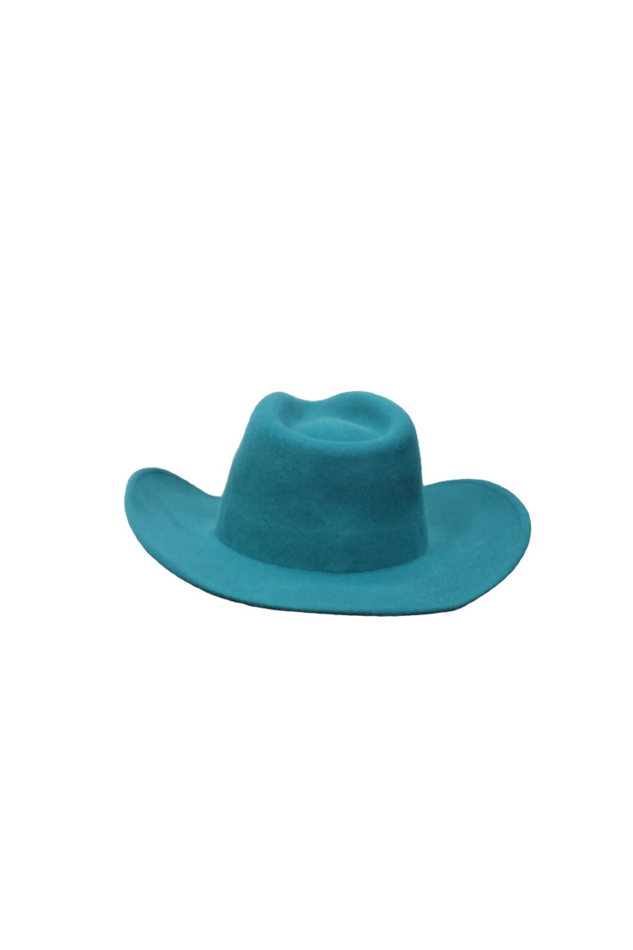 Wilder and Soul - The Laredo Western Wool Felt Hat - Turquoise
