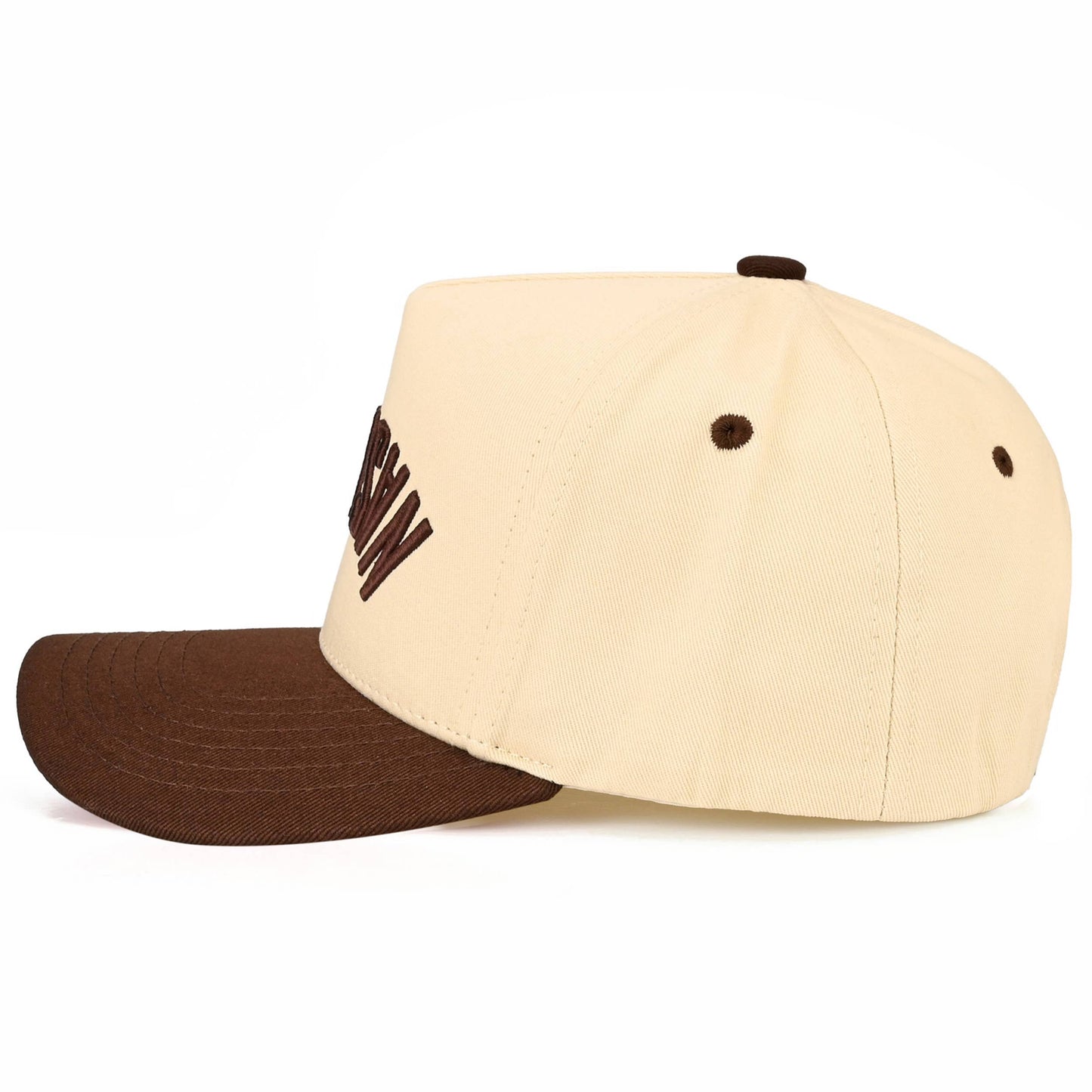 NASHVILLE Embroidered Letter Two Tone Trucker Hat