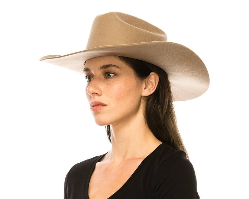 DNMC - Wool Cattleman Hat - Neutral Colors