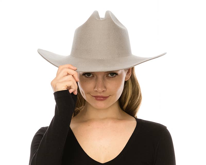 DNMC - Wool Cattleman Hat - Neutral Colors