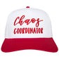 Chaos Coordinator trucker hat