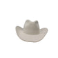 Wilder and Soul - The Laredo Western Wool Felt Hat - Ivory