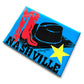 Nashville  Boots Hat Magnet