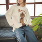 Oversized Teddy Bear Sweater