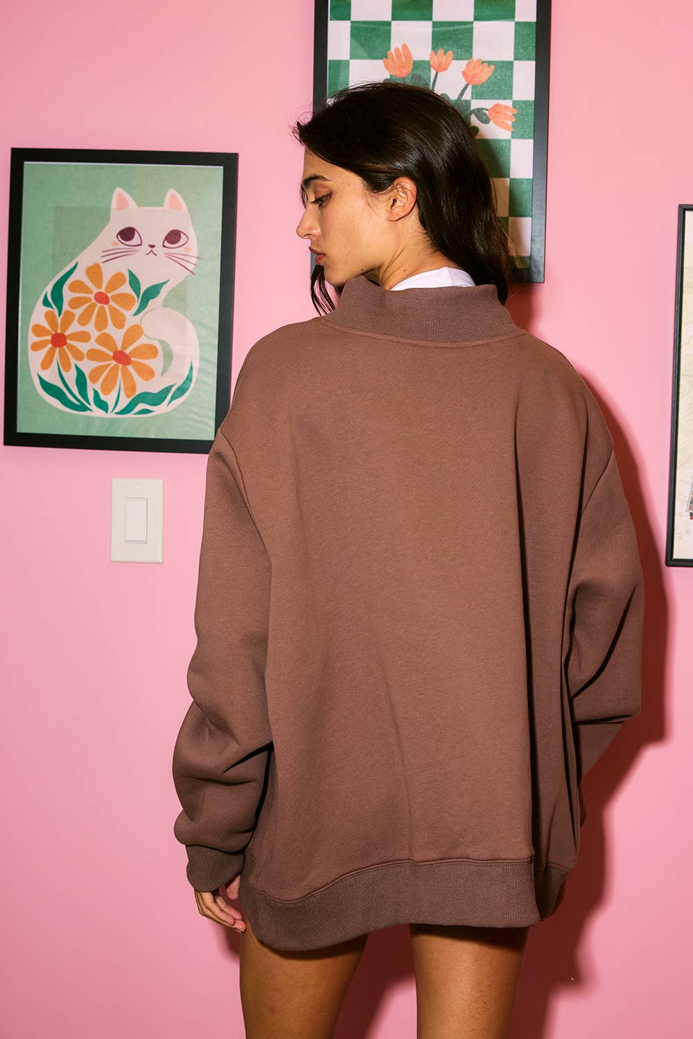 'NASHVILLE & BROADWAY' Reversible Sweatshirt