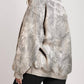 Suhkasana - Camo Branch Print Oversized Crewneck Sweatshirt