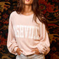 NASHVILLE Oversize Graphic Sweatshirt