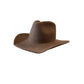 Wilder and Soul - The Laredo Western Wool Felt Hat - Caramel