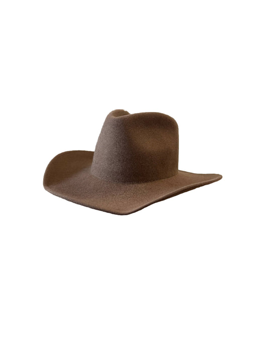 Wilder and Soul - The Laredo Western Wool Felt Hat - Caramel