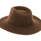 DNMC - Australian Wool Rancher Hat - Dark Colors - Various Sizes