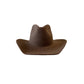 Wilder and Soul - The Laredo Western Wool Felt Hat - Caramel