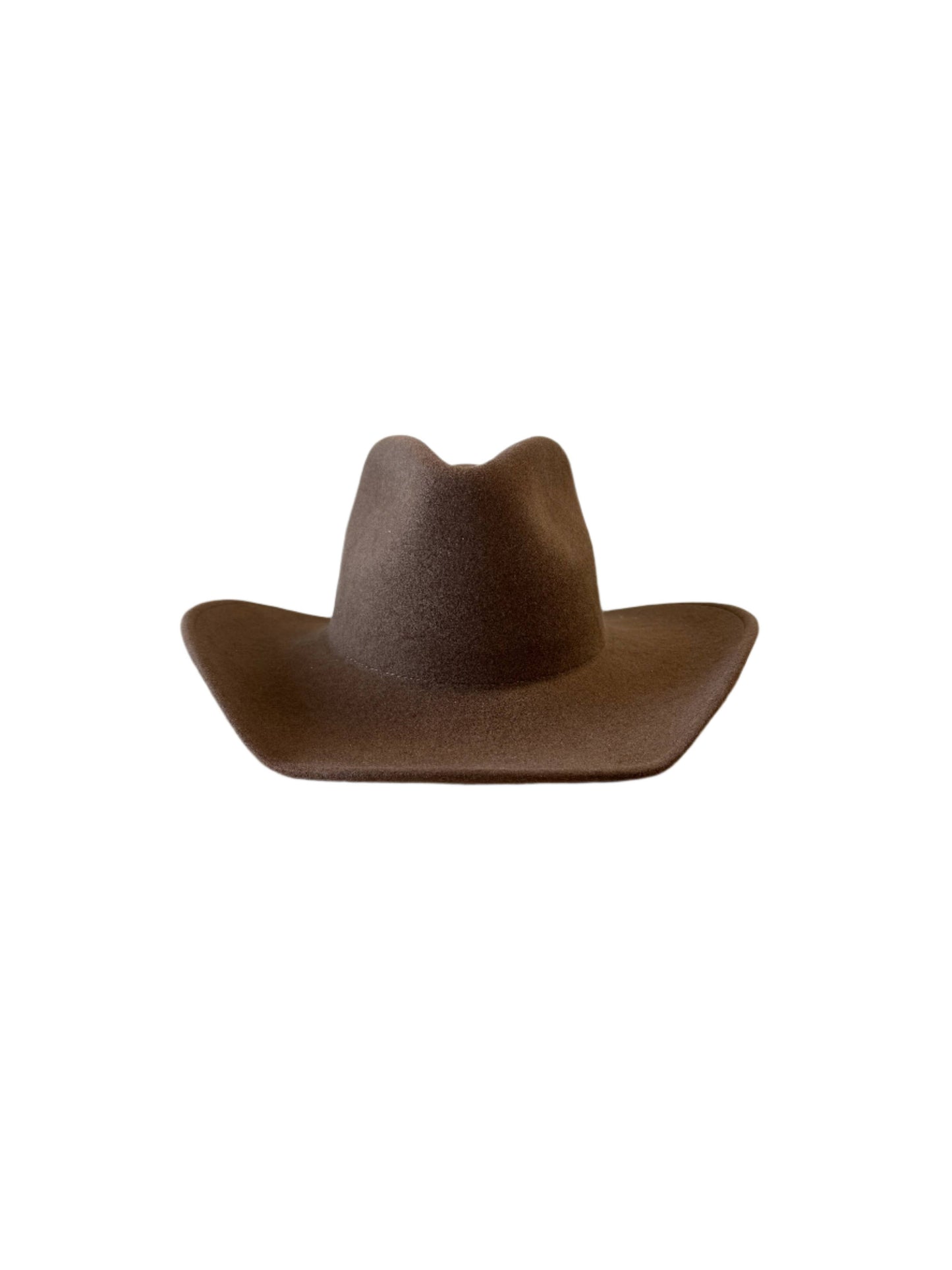 Wilder and Soul - The Laredo Western Wool Felt Hat - Caramel