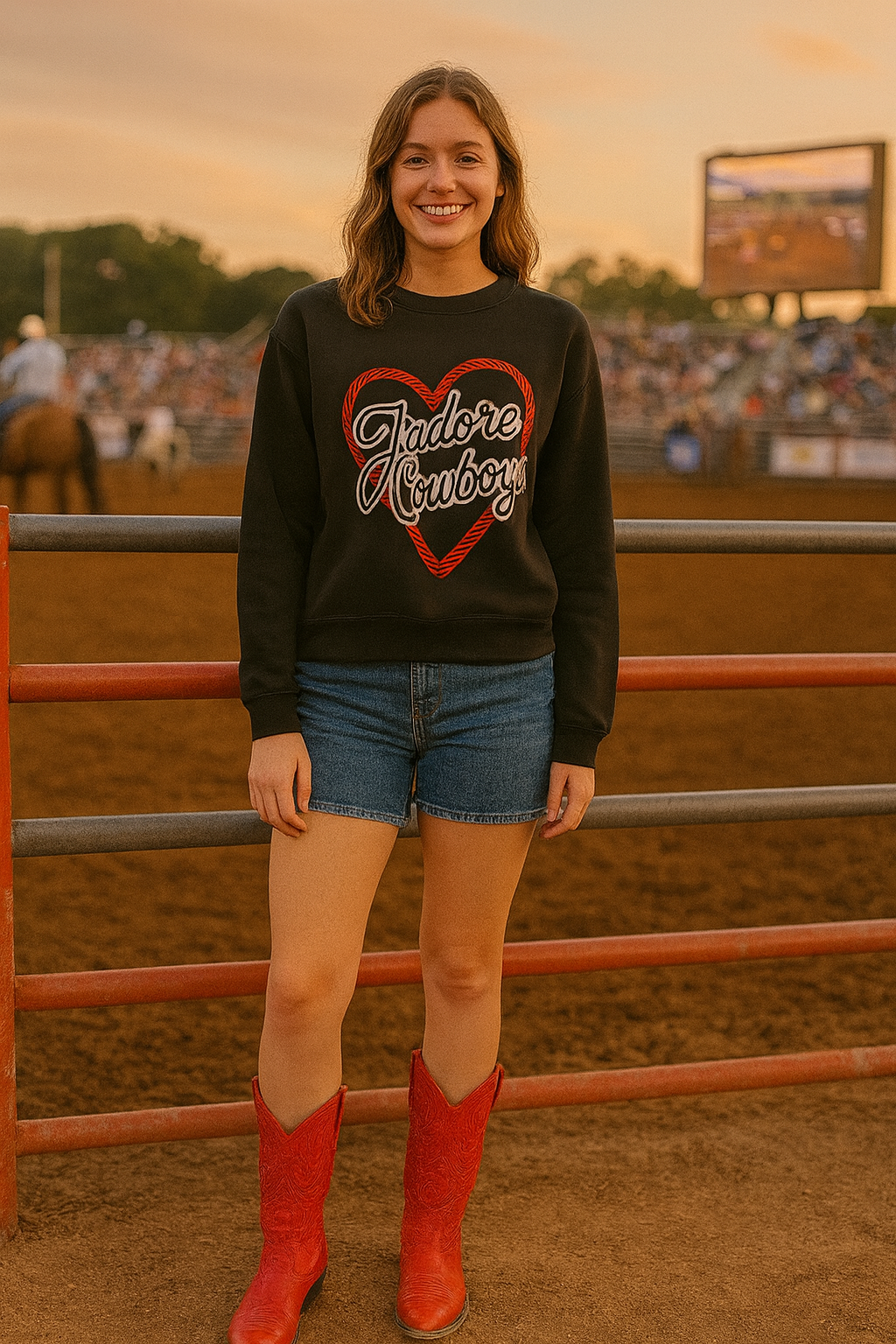 J'adore Cowboys Sweatshirt