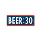 Beer 30 Sticker