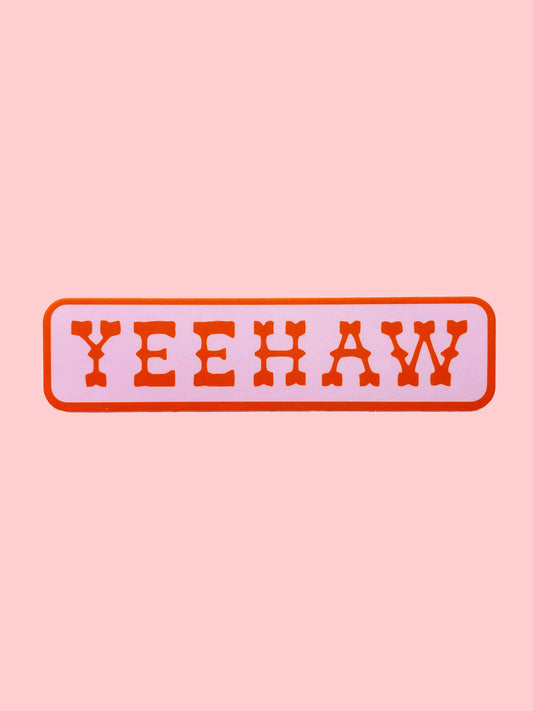 Yeehaw Sticker