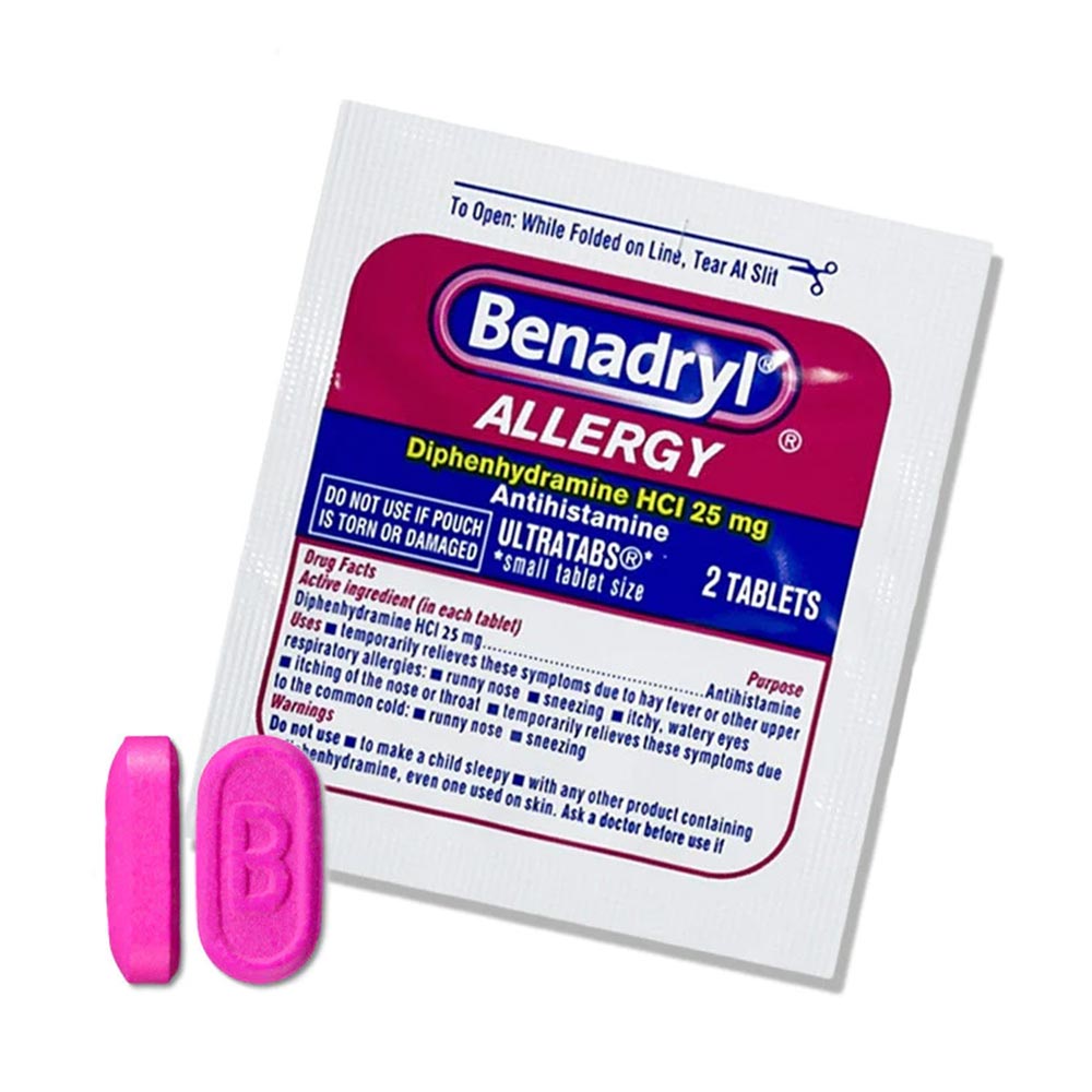 Bachelorette Party Supplies | Benadryl 2-Pack