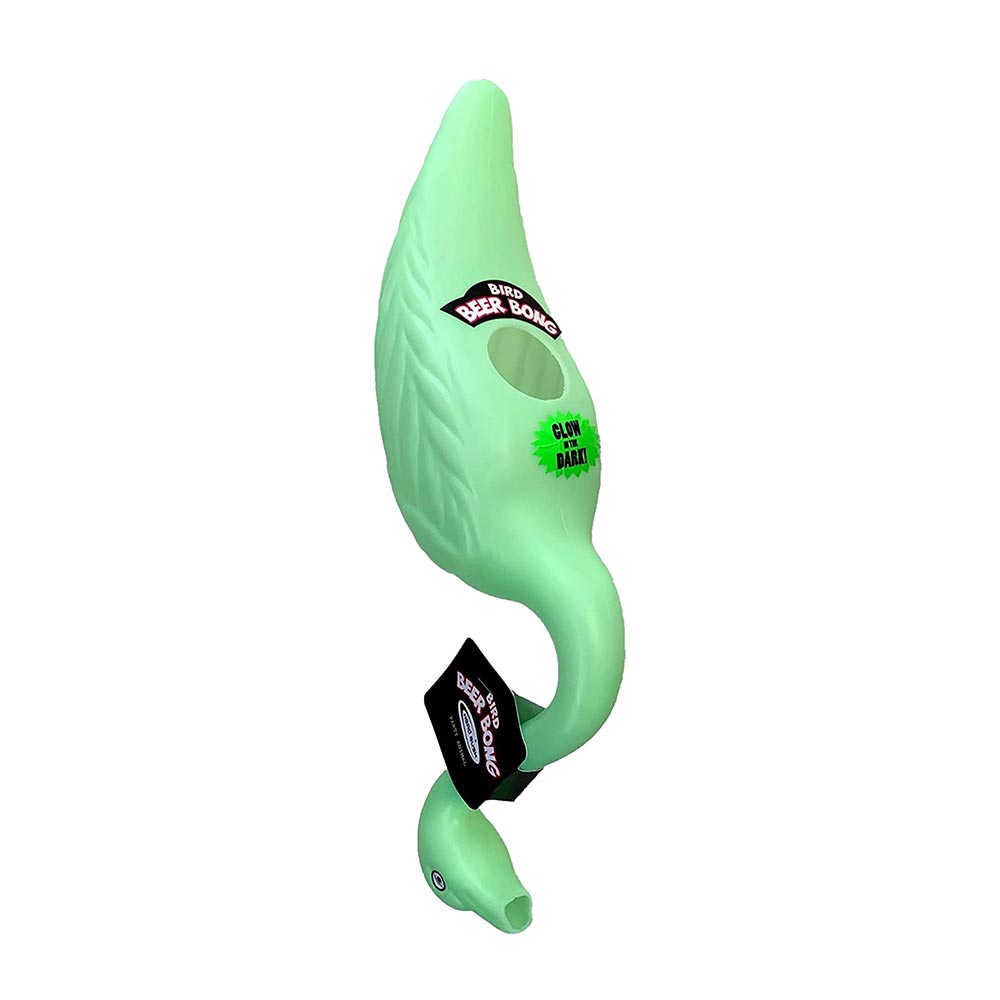 Bachelorette Party Supplies | Bird Beer Bong Green