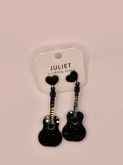 Guitar Earrings