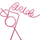 Bride Silly Straw