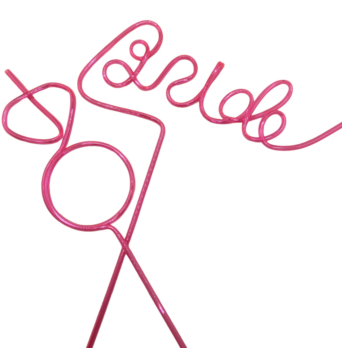 Bride Silly Straw