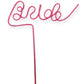 Bride Silly Straw