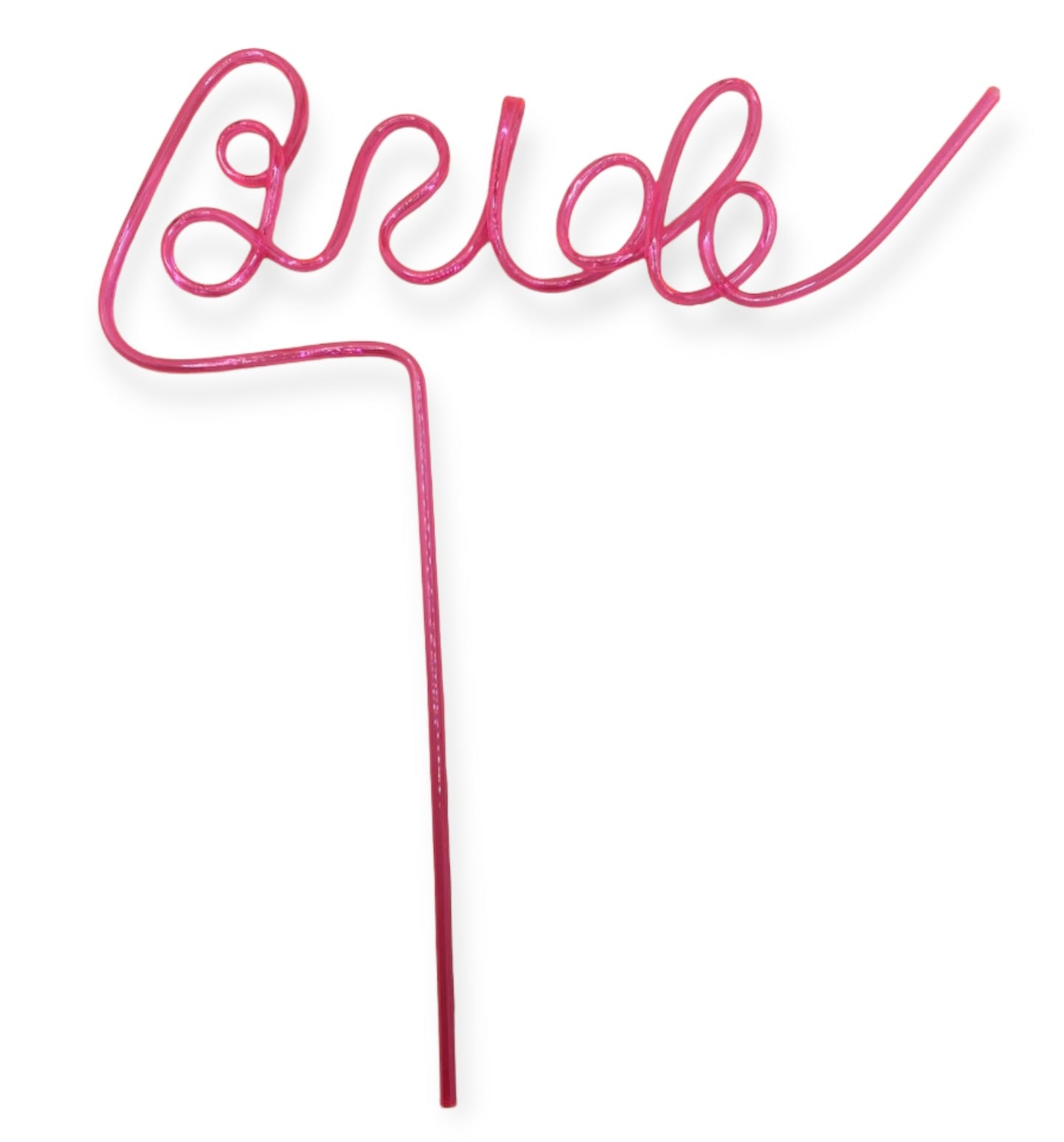 Bride Silly Straw