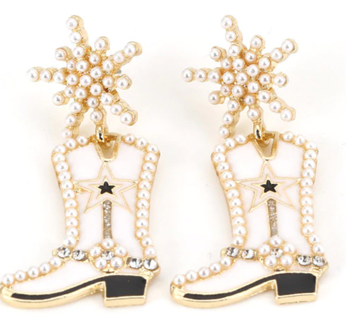 Star Boot Earrings