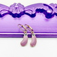Eggplant Earrings