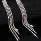 Rhinestone Dangle Earrings